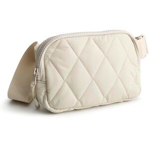 Vera Bradley Elegant Cream Quilted Women's Belt bag ~ NWT